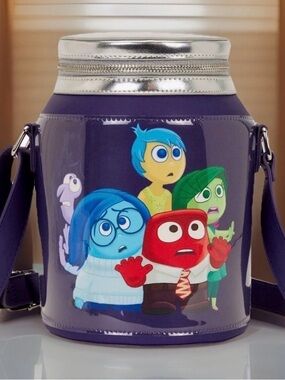 NEW Loungefly Disney/Pixar INSIDE OUT Figural Jar Crossbody Bottled Up Emotions